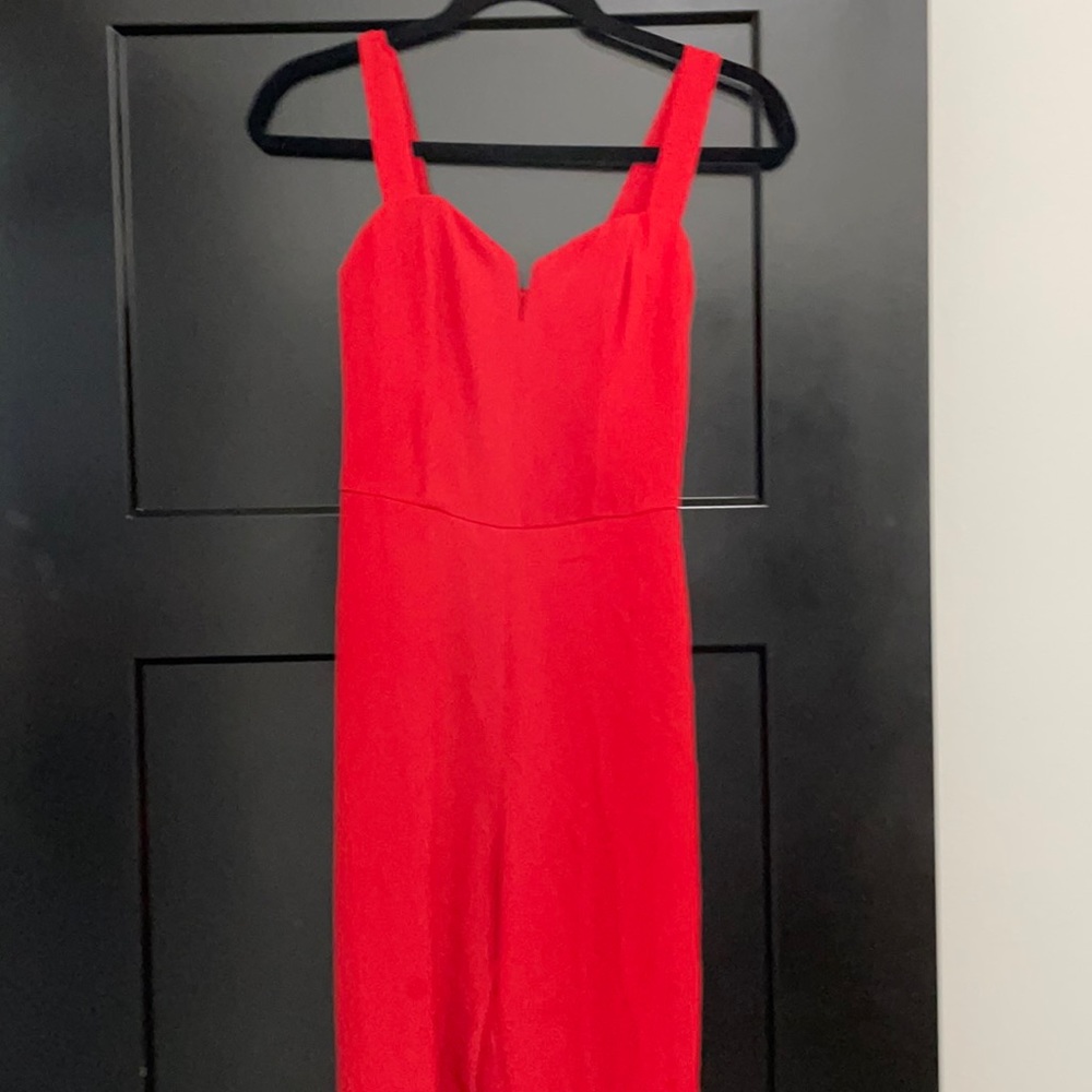 Red jumpsuit from H&M